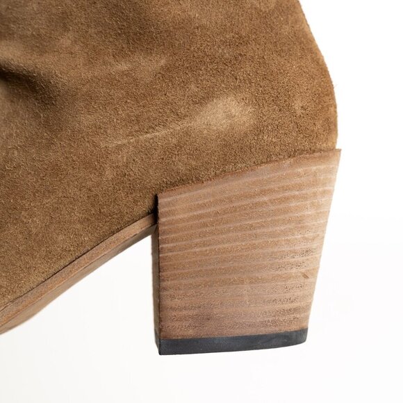 Officine Creative Josee 006 Boots Brown Suede Bootie Italy Handmade EU 36.5 NEW - Picture 15 of 16